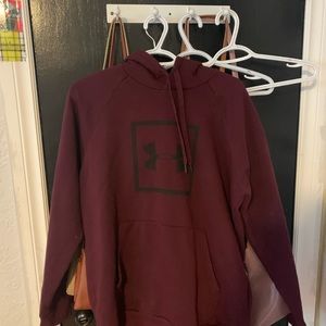 Burgundy Under Armour Hoodie